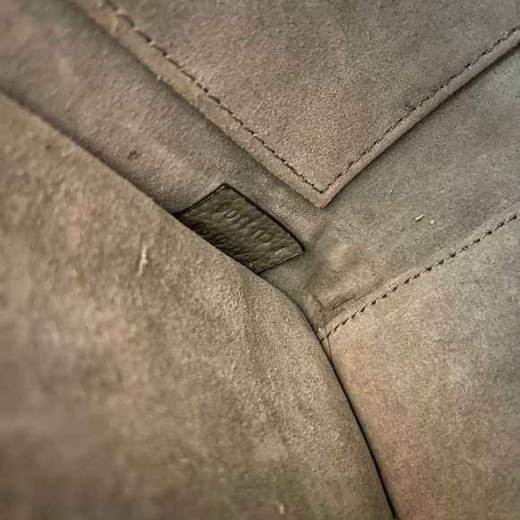 SOLD 🌸CELINE NANO LUGGAGE BAG IN DRUMMED CALFSKIN 🌸 - Picture 12 of 15